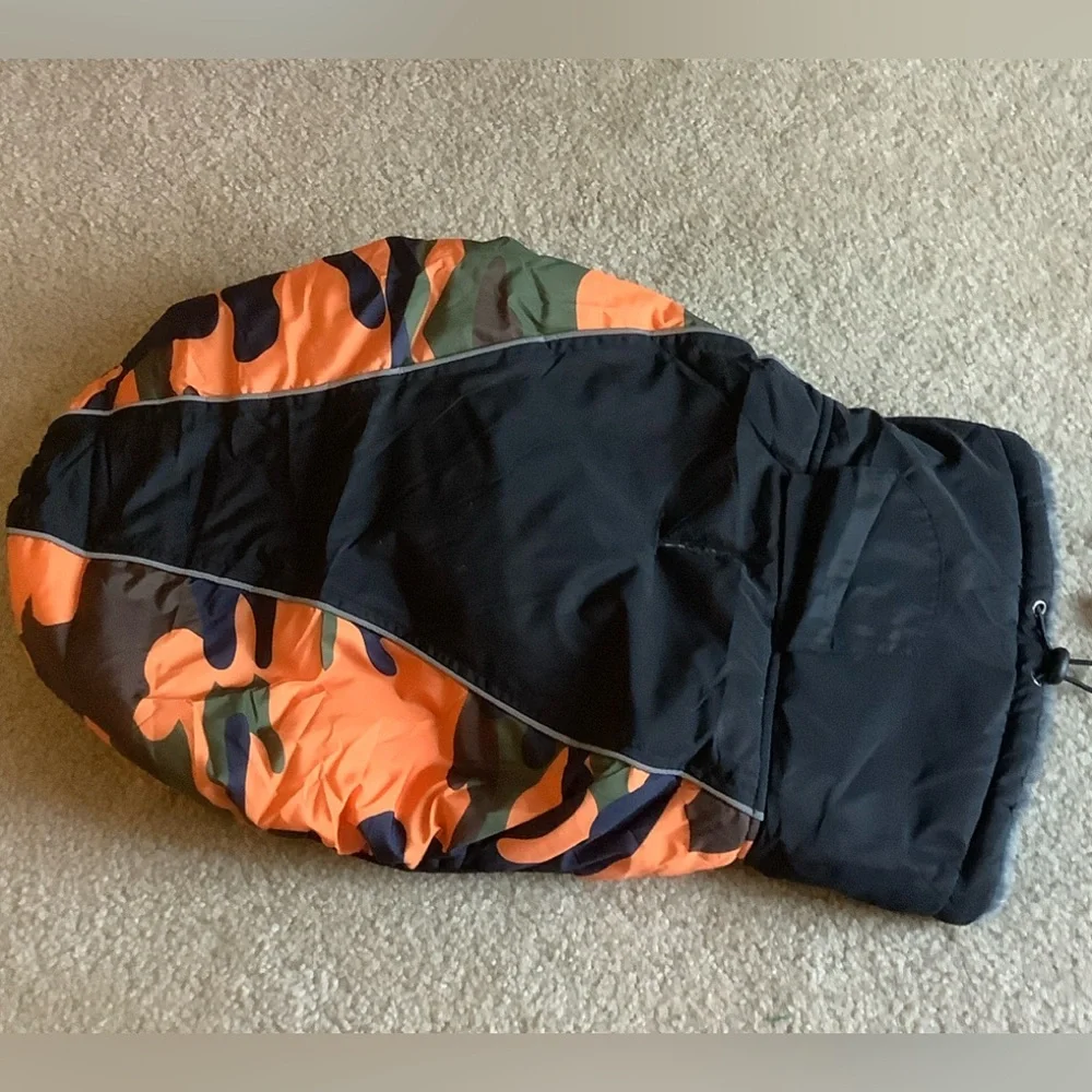 NWT IECOii Reflective Fleece Warm Camouflage Large Dog Jacket